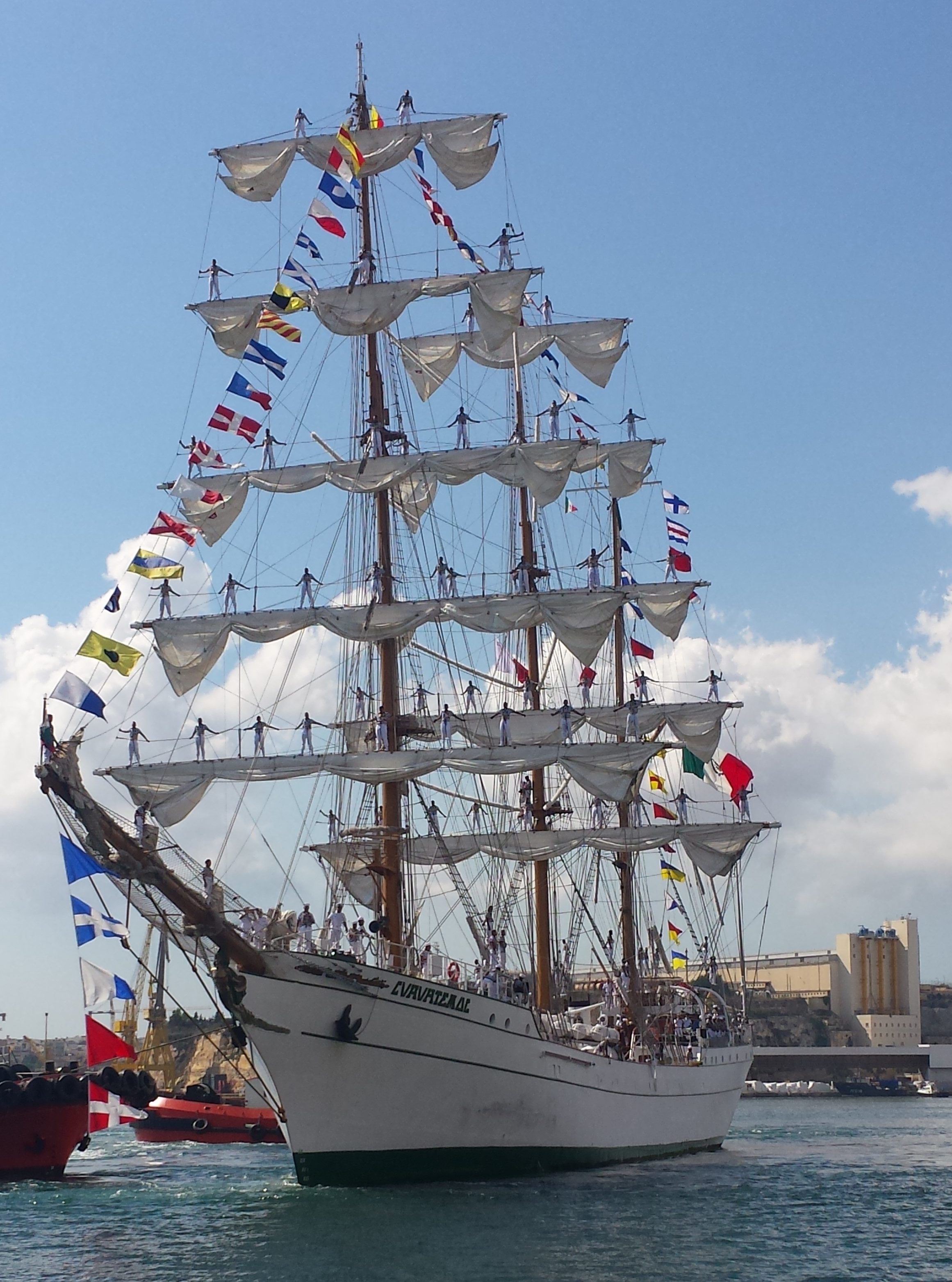 Mexican Sail Training Ship - Thomas Smith Malta Port Agents