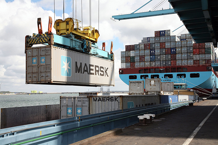 Maersk Line cyberattack, Malta Freeport Terminal, container tracking, cold-chain, reefer container performance